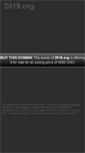 Mobile Screenshot of 2019.org
